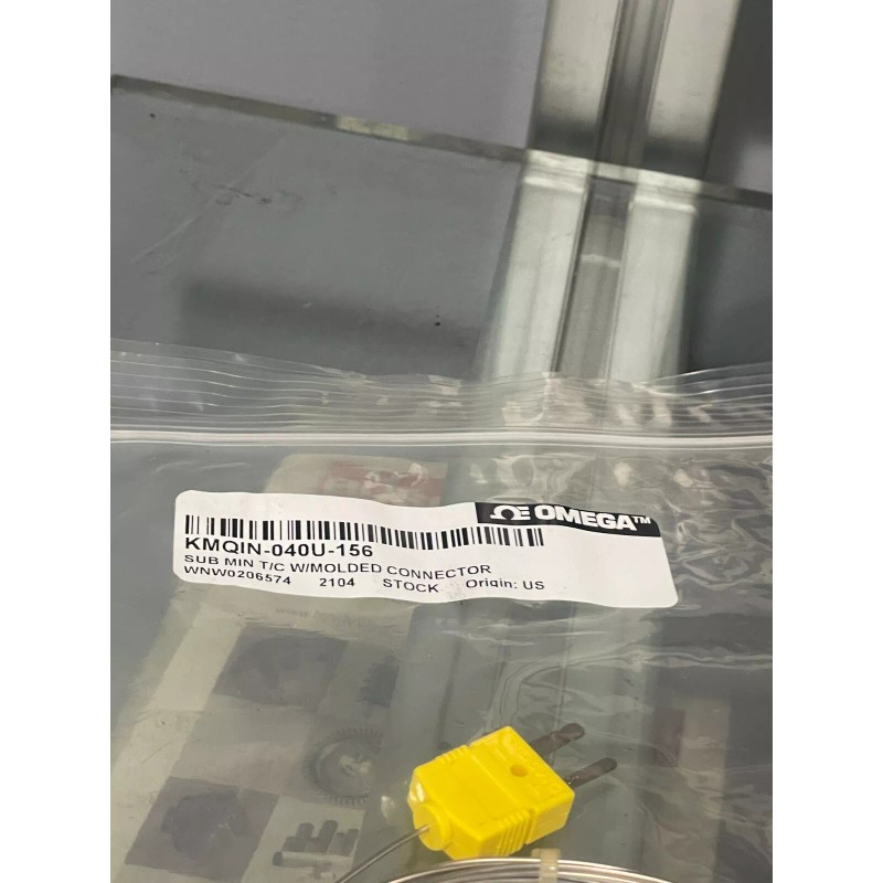 Omega KMQXL-040U-156 Thermocouples Subminiature Molded Connector
