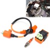Ignition Coil Spark Plug CDI Box Kit Replacement for GY6
