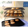 Sunflair Professional Grade 3 Tier Cross Grid Cooling Rack (set