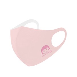 Chibi Maruko-chan Maruko Antibacterial Fashion Mask, Pink, Size M