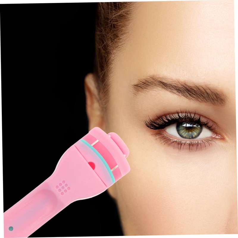 WOONEKY 2pcs Eyelash Makeup Tools Plastic Curlers Clamp Easy to