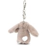 LOHGOU Cute Mini Rabbit Keychain Stuffed Rabbit Bag Decoration Fluffy