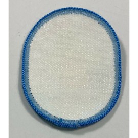 Girl Scouts Pool Party Junior Iron-on Patch Badge Oval Blue Red Duck GSA New