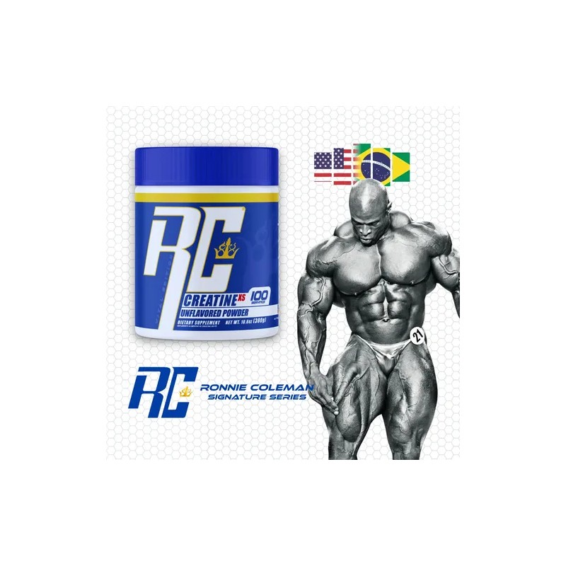 Ronnie Coleman Creatina 100% Pura 300 G Sin Sabor