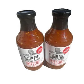 Sugar Free Sweet Chili Sauce - Gluten Free Dipping, Sugar Free, Low Carb - 18 oz (2 Pack)