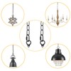 ECUDIS 6 Feet Pendant Light Fixture Chain, Lighting Hanging Chain