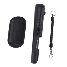 Metal Detector Pinpointer Sensitive Portable Waterproof Handheld Pin Pointer Wand for Outdoor Adventures Black