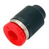 Niigata Seiki BeHAUS PPF8 One-Touch Fitting for Tubes, Cap, Tube