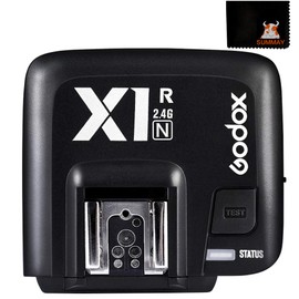 Godox X1R-N TTL Wireless Flash Trigger Receiver for Nikon，2.4G Wireless TTL 1/8000s Remote Flash Receiver Shutter Release