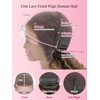 NOELLA Highlight Ombre13x6 HD Lace Front Wigs Human Hair 16
