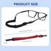Thoquene Pack of 5 Glasses Strap, Sport, Adjustable Glasses Band,