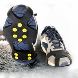 10 point crampons for living on icy roads Black L