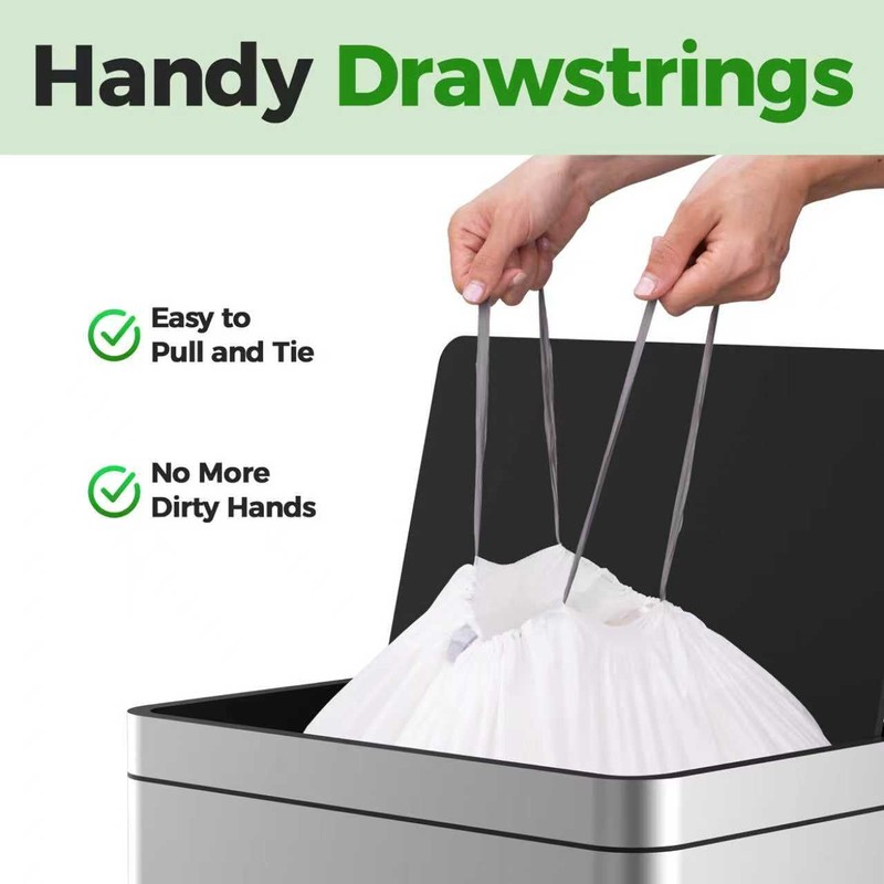 1.6 Gallon Code C 200 Count Heavy Duty Trash Bags