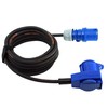Event-Kabel&more – CEE-Camping-Verlängerungskabel 3x1,5mm² mit CEE-Stecker & Winkelkupplung mit integrierter