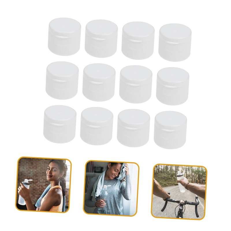 BESPORTBLE Replacement Lids for Sports Water Bottles 40pcs 28mm Bottle