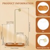 Incense Holder Wooden Upside Down Incense Holder with Removable Glass