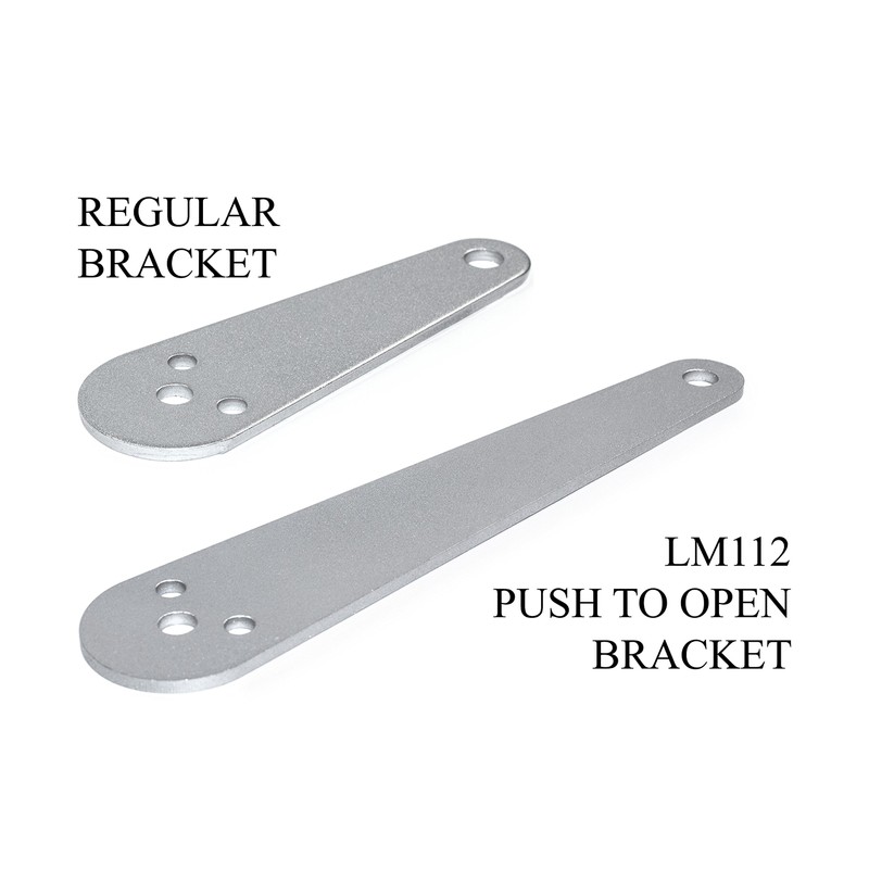 ALEKO LM112 Push to Open Bracket for Swing Gate Openers