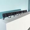 SUNUNICO Coat Rack Wall Mounted with 5 Coat Hooks for