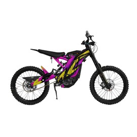 Surron Light Bee Graphics Kit Wrap - Tribal Magenta - Sur-Ron Skin - Premium 3M Vinyl Protective Wrap Decal Cover - Easy to Apply | Crafted in The USA by MightySkins