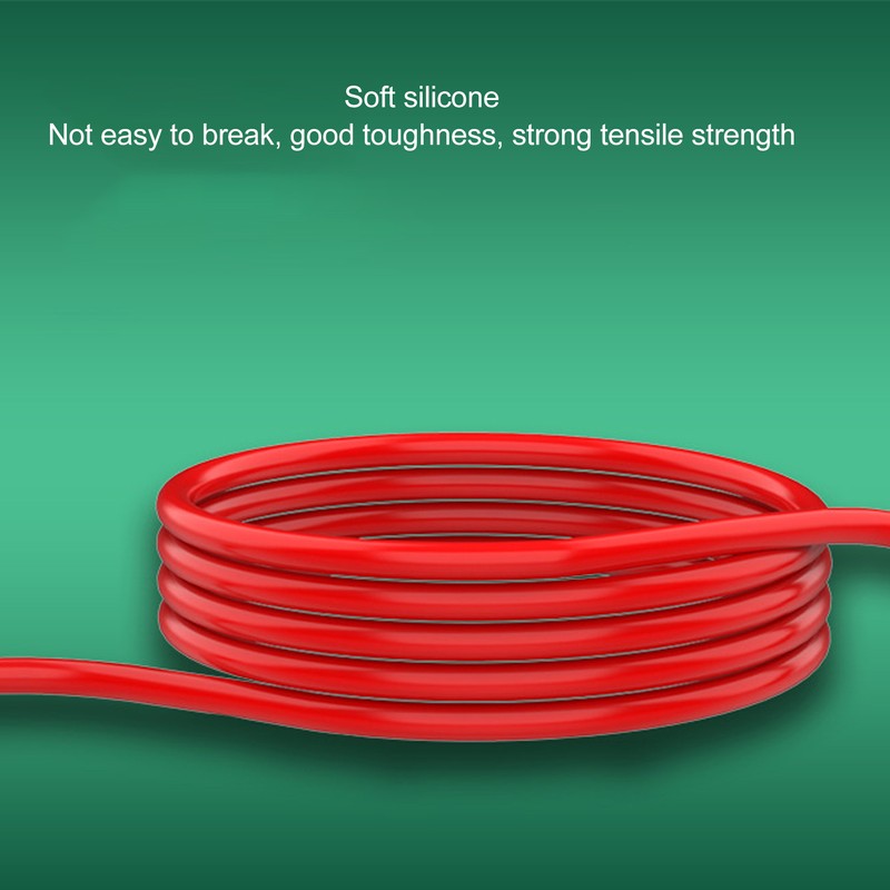 4mm Banana to Crocodile Clip Test Lead Stackable Soft Flexible
