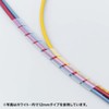 Sanwa Supply CA-SP4BKN2 Cable Ties (Spiral, 6.6 ft (2 m),