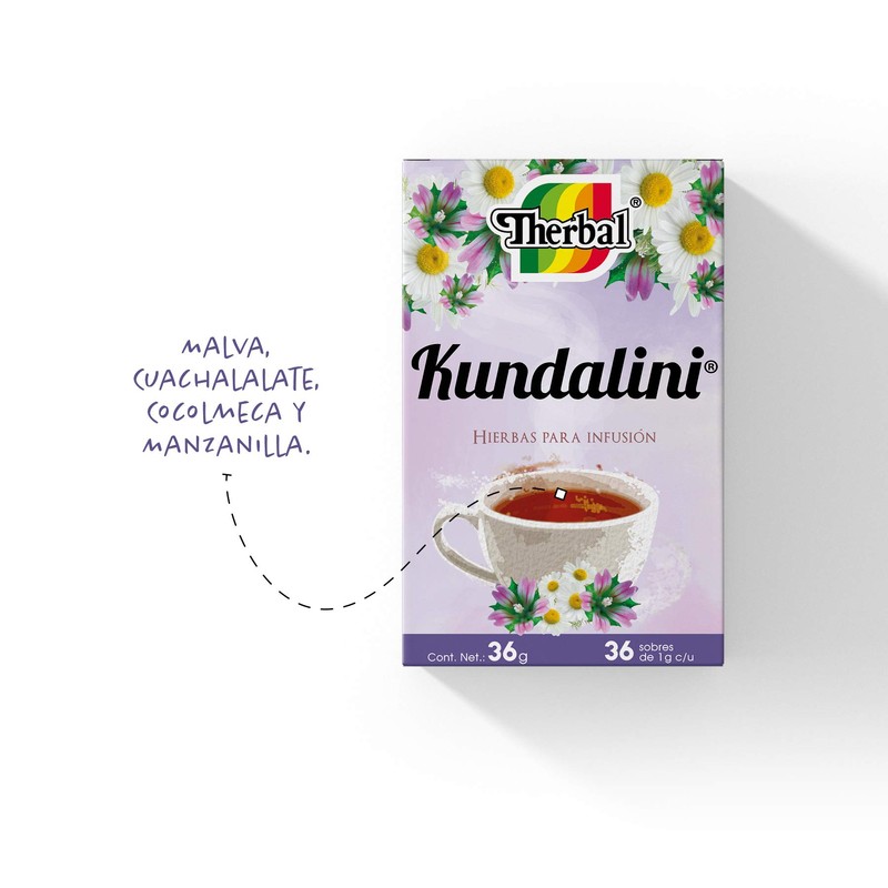 Therbal - Te Infusión, 36 Sobres, Kundalini