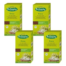 Rapunzel BioSnacky Cress 200 g Pack of 4