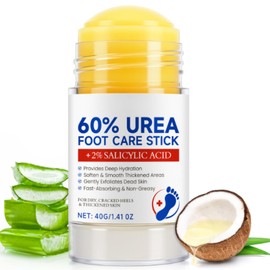 Urea Cream 60% for Feet - Urea Foot Cream for Cracked Heels and Dry Skin - Cracked Heel Repair Cream Skin Care Hands & Feet - Repairing Creams for Heels, Knees, Elbows & Hands