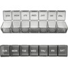 Weekly Pill Organizer with 7-Day Medication and Vitamin Holder Container,