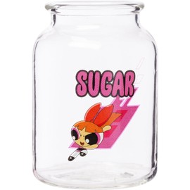Silver Buffalo Powerpuff Girls Sugar Spice Nice Beaker Mini Glass 4 Piece Set