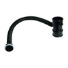 FloPlast RVM1B RVM1B-Black Rainwater Diverter (Conects to 50MM Round Downpipe),