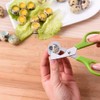 Stainless Steel Quail Egg Scissors,Egg Slicer Pigeon Clipper Shell Separator,