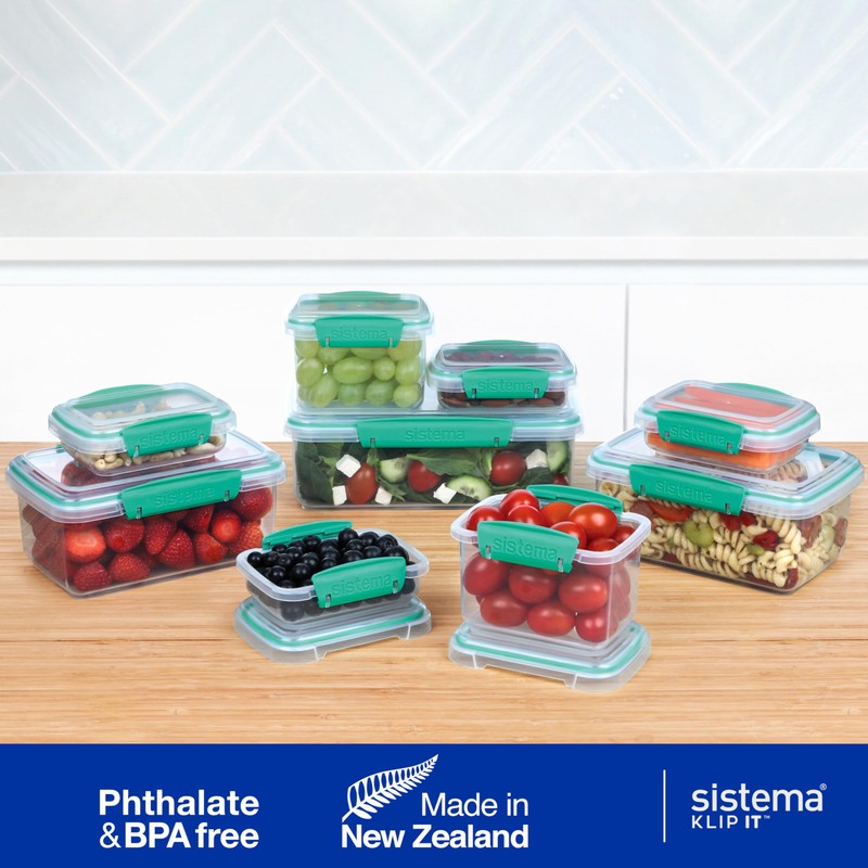 Sistema KLIP IT Food Storage Containers | Airtight & Stackable