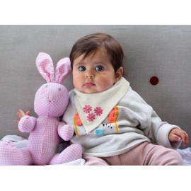 Wholesale Applique Set of 3, 1" Hot Pink Daisy, Flowers, Embroidered, Iron on Patch