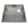 Suburban Stainless Steel Undermount Sink 12-5/8” x 13-7/8” x 3-1/2”