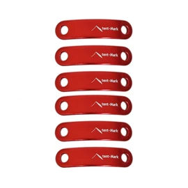 Tent-Mark Design Aluminum Two-Hole Mini (Set of 6)