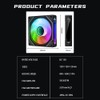 Jungle Leopard Prism4 Pro X3 120mm ARGB Reverse Case Fans,Infinity