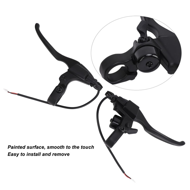Electric Scooter Brake Handle 3 Pin Left Right Aluminium Alloy