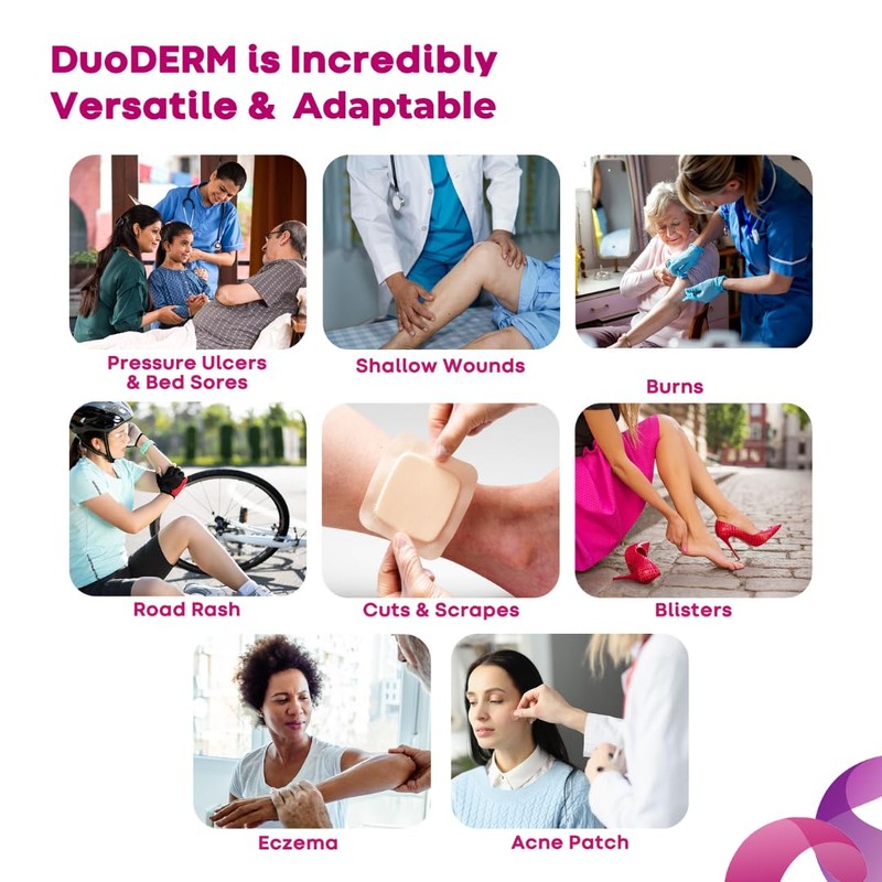 ConvaTec DuoDERM Extra Thin Control Gel Formula 2"x4" Hydrocolloid Sterile