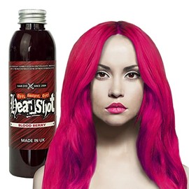 Headshot Blood Berry Red Hair Dye, Semi-Permanent, 150 ml