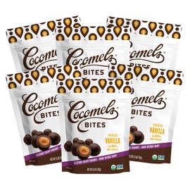 Chocolate Covered Cocomel Bites Vanilla, 3.5oz (Pack of 6)