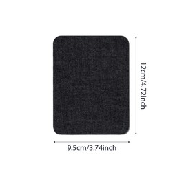 10 pcs Iron on Patches,Rectangle Denim Patches Jean Repair Patches Iron Patches for Clothing Jeans Outside Jacket Repair(A)