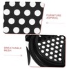 TEHAUX 6pcs Stainless Steel Mesh Air Vent Covers for Wardrobe