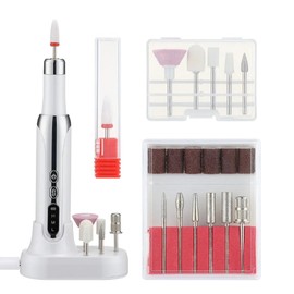 Snblzhef Electric Nail Drill Set, Nail Repair Equipment Sharpener, Professional Nail Grinding Tool Nail Remover Nail Grinder