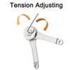 2 Pack Lid Support Hinge, Heavy Duty Support Buffer Hinge