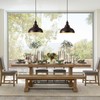 ALAISLYC Oil Rubbed Bronze Pendant Light Hanging Lamps for Living