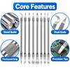 8-in-1 CPU IC Prying Knife Blade Set – Thin Precision