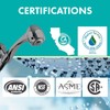 Niagara Conservation Luxurious, Water-Efficient Showerhead, Earth Massage Spa with 3