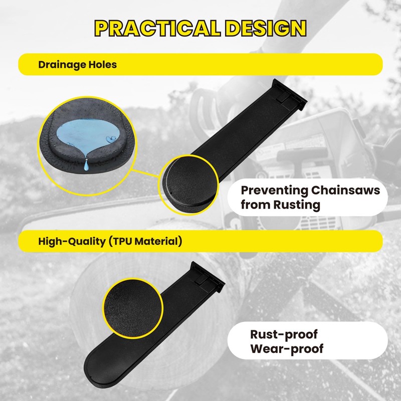 Nrovonis Chainsaw Holder for Tractor 20” Scabbard Universal Chainsaw Mount