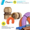 SharkBite 3/4 Inch Water Heater Connection Kit, Push to Connect